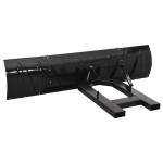 vidaXL Plug de zăpadă pentru stivuitor, negru, 200x48 cm vidaXL Plug de zăpadă pentru stivuitor, negru, 200x48 cm