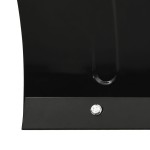 vidaXL Plug de zăpadă pentru stivuitor, negru, 200x48 cm vidaXL Plug de zăpadă pentru stivuitor, negru, 200x48 cm