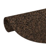 vidaXL Rolă din plută cauciucată,  100x200 cm, 2 mm