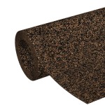 vidaXL Rolă din plută cauciucată, 100x500 cm, 2 mm vidaXL Rolă din plută cauciucată, 100x500 cm, 2 mm