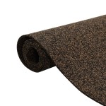 vidaXL Rolă din plută cauciucată, 100x200 cm, 5 mm vidaXL Rolă din plută cauciucată, 100x200 cm, 5 mm