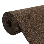 vidaXL Rolă din plută cauciucată, 100x500 cm, 5 mm vidaXL Rolă din plută cauciucată, 100x500 cm, 5 mm