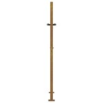 vidaXL Poartă pentru grădină, 105x130 cm, oțel corten, model iarbă vidaXL Poartă pentru grădină, 105x130 cm, oțel corten, model iarbă