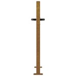 vidaXL Poartă pentru grădină, 105x80 cm, oțel corten, model bambus vidaXL Poartă pentru grădină, 105x80 cm, oțel corten, model bambus