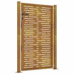 vidaXL Poartă pentru grădină, 105x155 cm, oțel corten, dreptunghiuri vidaXL Poartă pentru grădină, 105x155 cm, oțel corten, dreptunghiuri