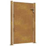vidaXL Poartă pentru grădină, 105x130 cm, oțel corten vidaXL Poartă pentru grădină, 105x130 cm, oțel corten