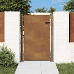 vidaXL Poartă pentru grădină, 105x130 cm, oțel corten vidaXL Poartă pentru grădină, 105x130 cm, oțel corten