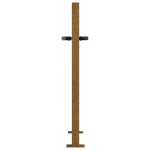 vidaXL Poartă pentru grădină, 105x105 cm, oțel corten, model copac vidaXL Poartă pentru grădină, 105x105 cm, oțel corten, model copac