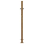 vidaXL Poartă pentru grădină, 105x155 cm, oțel corten, model copac