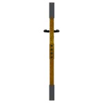 vidaXL Poartă pentru grădină, 85x75 cm, oțel corten, model bambus