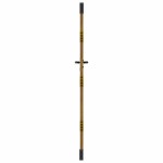 vidaXL Poartă pentru grădină, 85x175 cm, oțel corten, model bambus