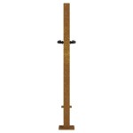 vidaXL Poartă pentru grădină, 105x105 cm, oțel corten, model bambus vidaXL Poartă pentru grădină, 105x105 cm, oțel corten, model bambus