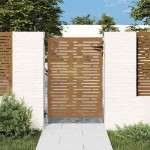 vidaXL Poartă pentru grădină, 85x125 cm, oțel corten, dreptunghiuri vidaXL Poartă pentru grădină, 85x125 cm, oțel corten, dreptunghiuri