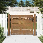 vidaXL Poartă pentru grădină, 105x80 cm, oțel corten, dreptunghiuri vidaXL Poartă pentru grădină, 105x80 cm, oțel corten, dreptunghiuri