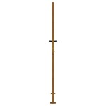 vidaXL Poartă pentru grădină, 105x205 cm, oțel corten, dreptunghiuri