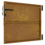 vidaXL Poartă pentru grădină, 85x75 cm, oțel corten vidaXL Poartă pentru grădină, 85x75 cm, oțel corten