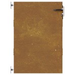 vidaXL Poartă pentru grădină, 85x125 cm, oțel corten