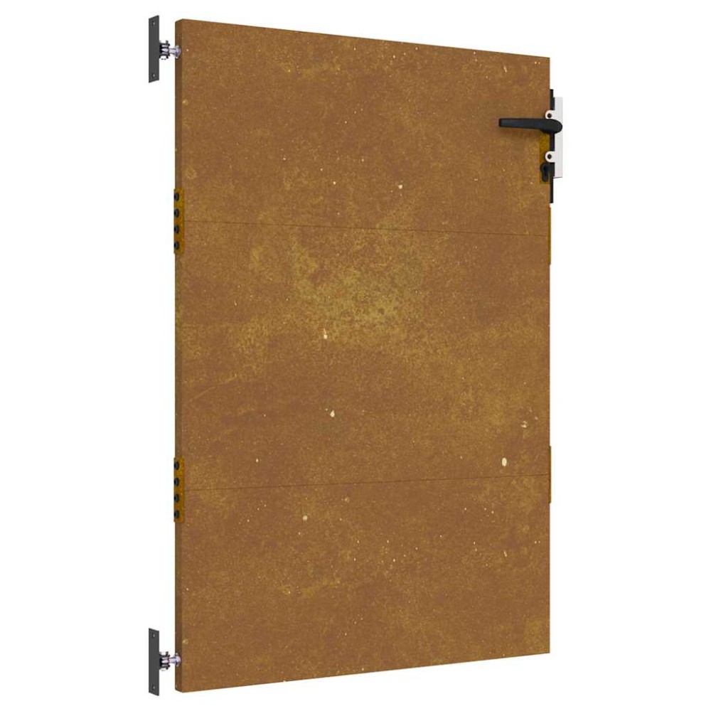 vidaXL Poartă pentru grădină, 85x150 cm, oțel corten