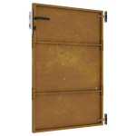 vidaXL Poartă pentru grădină, 85x150 cm, oțel corten vidaXL Poartă pentru grădină, 85x150 cm, oțel corten