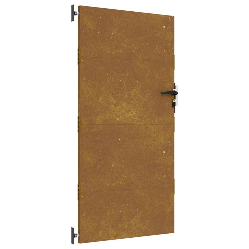 vidaXL Poartă pentru grădină, 85x175 cm, oțel corten