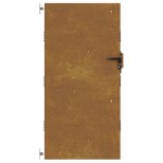 vidaXL Poartă pentru grădină, 85x200 cm, oțel corten