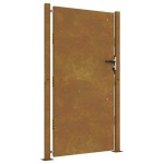 vidaXL Poartă pentru grădină, 105x180 cm, oțel corten, model copac vidaXL Poartă pentru grădină, 105x180 cm, oțel corten, model copac