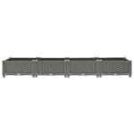 vidaXL Strat înălțat, 160x40x23 cm, polipropilenă vidaXL Strat înălțat, 160x40x23 cm, polipropilenă