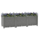 vidaXL Strat înălțat, 120x40x38 cm, polipropilenă vidaXL Strat înălțat, 120x40x38 cm, polipropilenă