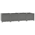 vidaXL Strat înălțat, 160x40x38 cm, polipropilenă vidaXL Strat înălțat, 160x40x38 cm, polipropilenă