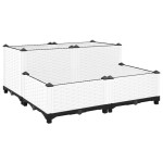 vidaXL Strat înălțat, 80x80x38 cm, polipropilenă vidaXL Strat înălțat, 80x80x38 cm, polipropilenă