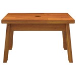 vidaXL Taburet cu 1 treaptă, 38x26x22 cm, lemn masiv de acacia