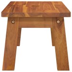 vidaXL Taburet cu 1 treaptă, 38x26x22 cm, lemn masiv de acacia