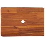 vidaXL Taburet cu 1 treaptă, 38x26x22 cm, lemn masiv de acacia