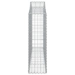 vidaXL Coș gabion arcuit 200x30x100/120 cm fier galvanizat vidaXL Coș gabion arcuit 200x30x100/120 cm fier galvanizat