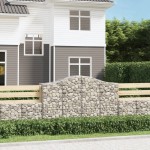 vidaXL Coș gabion arcuit 200x50x120/140 cm fier galvanizat vidaXL Coș gabion arcuit 200x50x120/140 cm fier galvanizat