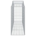 vidaXL Coș gabion arcuit 200x50x120/140 cm fier galvanizat vidaXL Coș gabion arcuit 200x50x120/140 cm fier galvanizat
