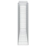 vidaXL Coș gabion arcuit 400x50x200/220 cm fier galvanizat vidaXL Coș gabion arcuit 400x50x200/220 cm fier galvanizat