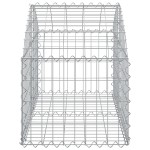 vidaXL Coș gabion arcuit, 100x50x40/60 cm, fier galvanizat vidaXL Coș gabion arcuit, 100x50x40/60 cm, fier galvanizat