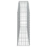 vidaXL Coș gabion arcuit 200x30x80/100 cm fier galvanizat vidaXL Coș gabion arcuit 200x30x80/100 cm fier galvanizat