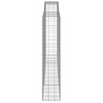 vidaXL Coș gabion arcuit 400x50x220/240 cm fier galvanizat vidaXL Coș gabion arcuit 400x50x220/240 cm fier galvanizat