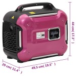 vidaXL Generator portabil pe benzină 1880 W, în 4 timpi vidaXL Generator portabil pe benzină 1880 W, în 4 timpi