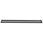 vidaXL Raft de duș pentru perete cabină de duș negru, 115 cm, aluminiu vidaXL Raft de duș pentru perete cabină de duș negru, 115 cm, aluminiu