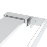vidaXL Raft de duș pentru perete cabină de duș, crom, 80 cm, aluminiu vidaXL Raft de duș pentru perete cabină de duș, crom, 80 cm, aluminiu