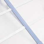 vidaXL Copertină de ușă, gri și transparent, 358,5x90 cm, policarbonat vidaXL Copertină de ușă, gri și transparent, 358,5x90 cm, policarbonat