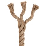 vidaXL Funie de iută 50 m lungime, 8 mm grosime vidaXL Funie de iută 50 m lungime, 8 mm grosime
