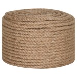 vidaXL Funie de iută 25 m lungime, 10 mm grosime vidaXL Funie de iută 25 m lungime, 10 mm grosime