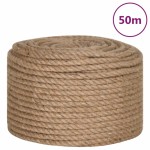 vidaXL Funie de iută 50 m lungime, 12 mm grosime