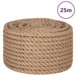 vidaXL Funie de iută, 25 m lungime, 20 mm grosime vidaXL Funie de iută, 25 m lungime, 20 mm grosime