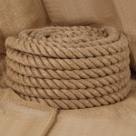 vidaXL Funie de iută 5 m lungime, 36 mm grosime vidaXL Funie de iută 5 m lungime, 36 mm grosime