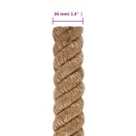 vidaXL Funie de iută 5 m lungime, 36 mm grosime vidaXL Funie de iută 5 m lungime, 36 mm grosime
